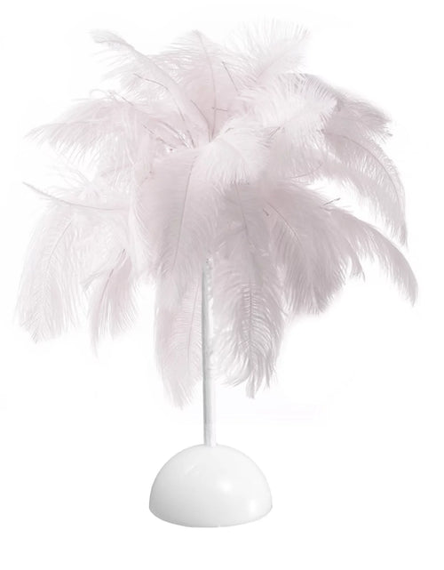 Load image into Gallery viewer, Feather Lamp,Lamps for Night Stands,Nightstand Lamp, Bedroom Table Lamp, Decorations for Bedroom, Mother'S Day Gifts(White)
