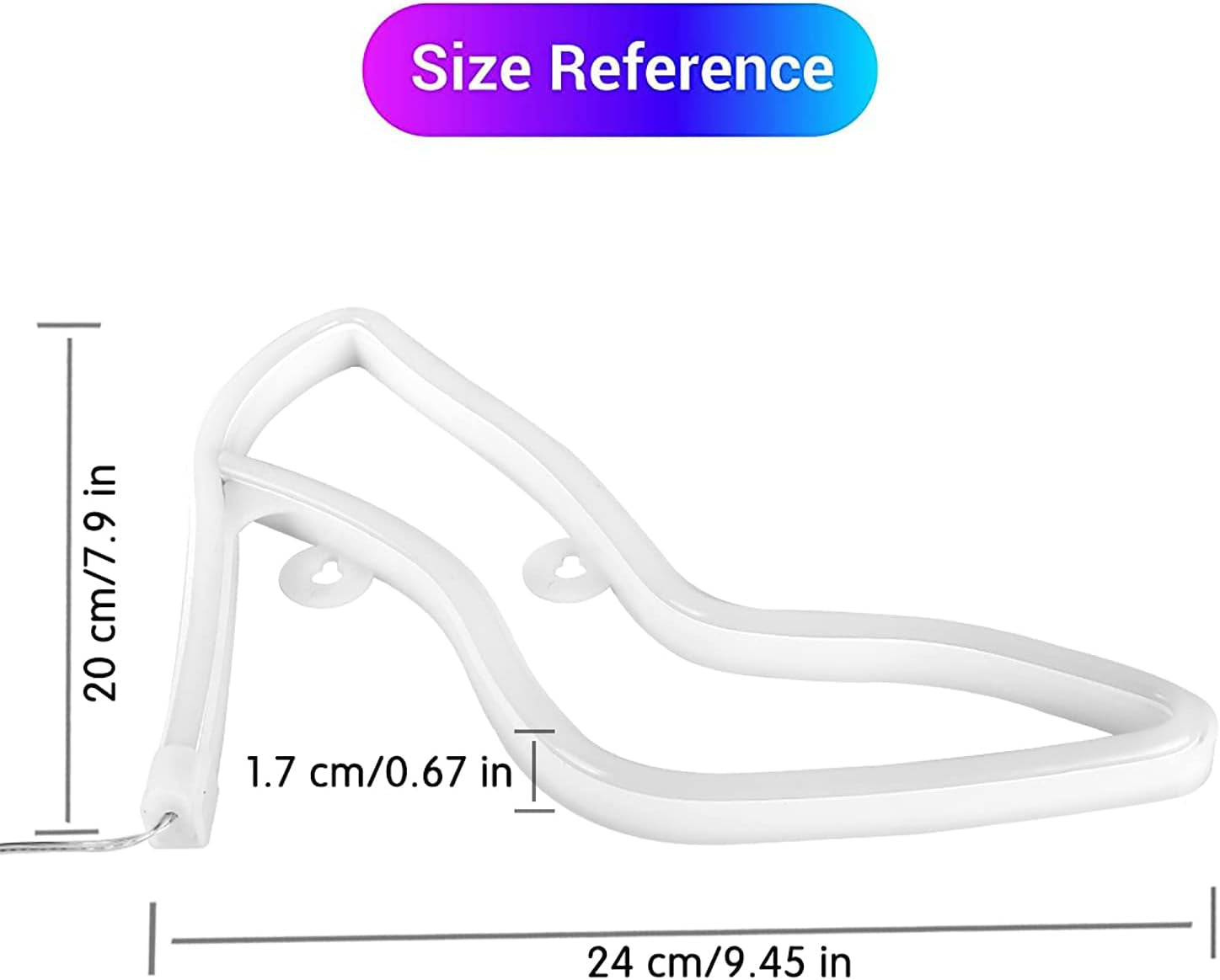 Neon Sign High Heels Neon Lights LED Signs, Battery or USB Powered Light up Neon Signs for Wall Decor for Bedroom, Kids Room, Living Room, Bar, Party, Christmas, Wedding (Pink)