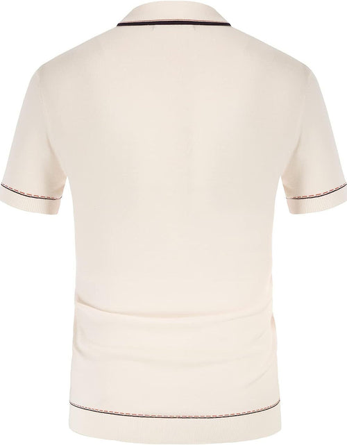 Load image into Gallery viewer, PJ PAUL JONES Men'S Short Sleeve Knit Button Polo Shirts Casual Pullover Golf Sh
