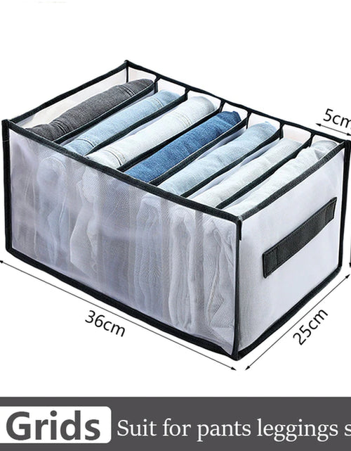 Load image into Gallery viewer, Jeans Organization Storage Box Closet Organizer Clothing Organization System Drawer Organizers Cabinet Pants Storage Organizer
