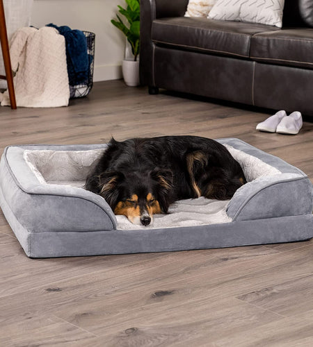 Orthopedic, Cooling Gel, and Memory Foam Pet Beds for Small, Medium, and Large Dogs and Cats - Luxe Perfect Comfort Sofa Dog Bed, Performance Linen Sofa Dog Bed, and More