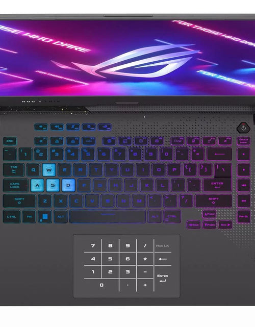 Load image into Gallery viewer, ROG Strix G15 (2022) Gaming Laptop, 15.6" 300Hz IPS FHD Display, NVIDIA Geforce RTX 3060, AMD Ryzen 7 6800H, 16GB DDR5, 1TB SSD, Per-Key RGB Keyboard, Windows 11 Home, G513RM-IS74
