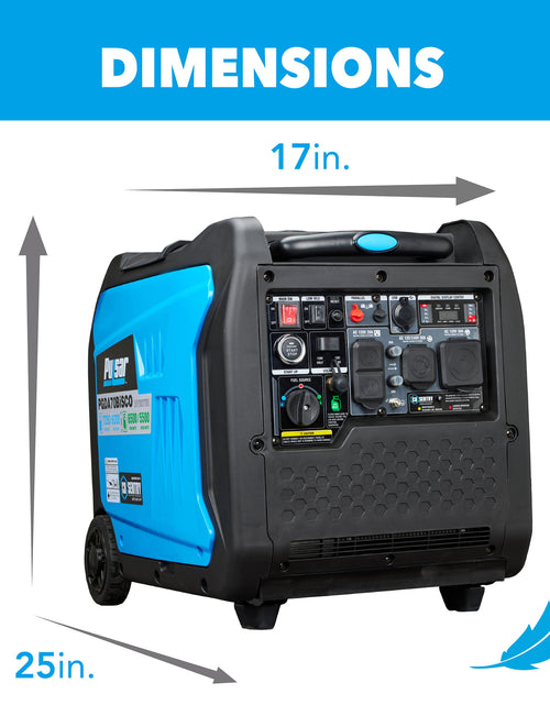 Load image into Gallery viewer, 7,250 Watt Super Quiet Dual Fuel Inverter Generator with CO Alert and Remote Start
