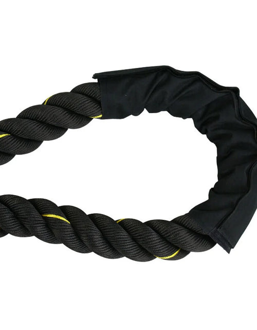 Load image into Gallery viewer, 1.5" 30FT Poly Dacron Battle Rope Exercise Workout Strength Training Undulation
