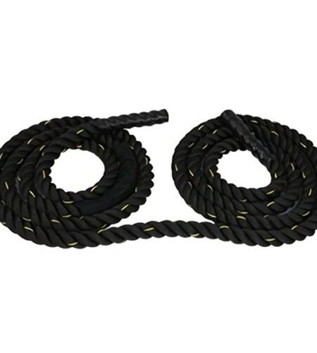 1.5" 30FT Poly Dacron Battle Rope Exercise Workout Strength Training Undulation