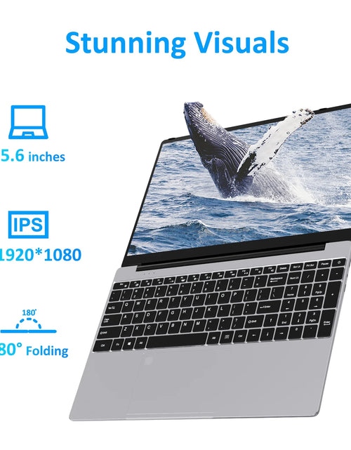 Load image into Gallery viewer, 15.6" Laptop Computer Intel N95 up to 3.4 Ghz, 32GB DDR4 RAM, 1TB Nvme SSD, Windows 11 Pro
