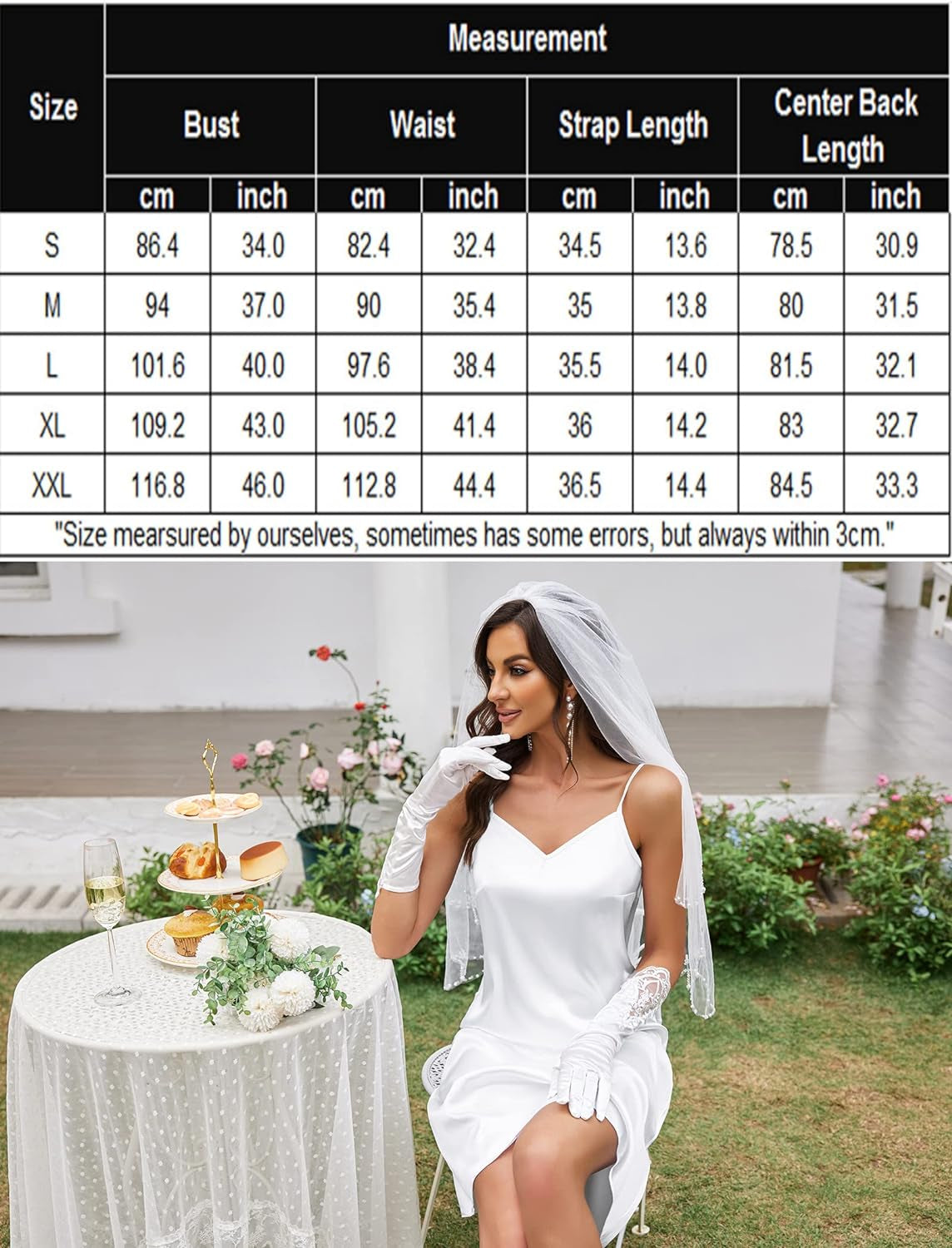 Sexy Sleepwear for Women Satin Lingerie Chemise Slip Nightgown Dress