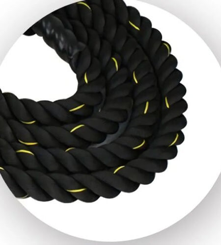 1.5" 30FT Poly Dacron Battle Rope Exercise Workout Strength Training Undulation