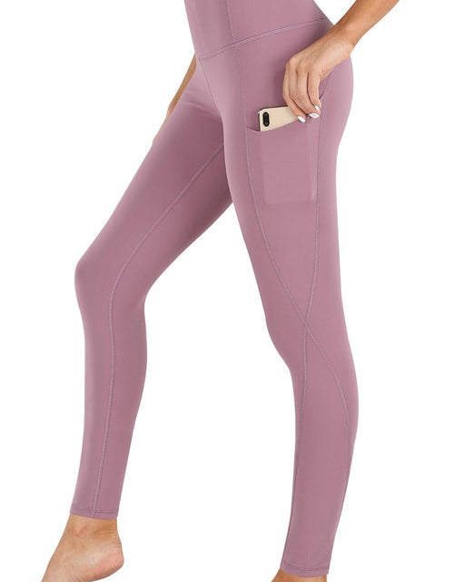 Load image into Gallery viewer, Women'S High Waist Yoga Pants with Pockets, Leggings with Pockets, Tummy Control Workout Yoga Leggings
