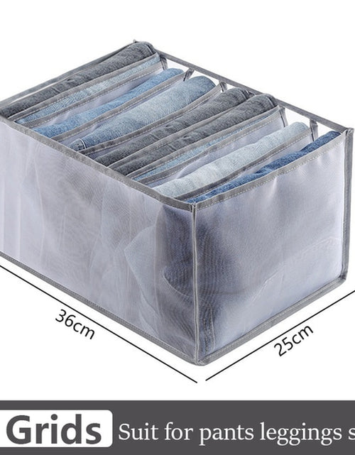 Load image into Gallery viewer, Jeans Organization Storage Box Closet Organizer Clothing Organization System Drawer Organizers Cabinet Pants Storage Organizer
