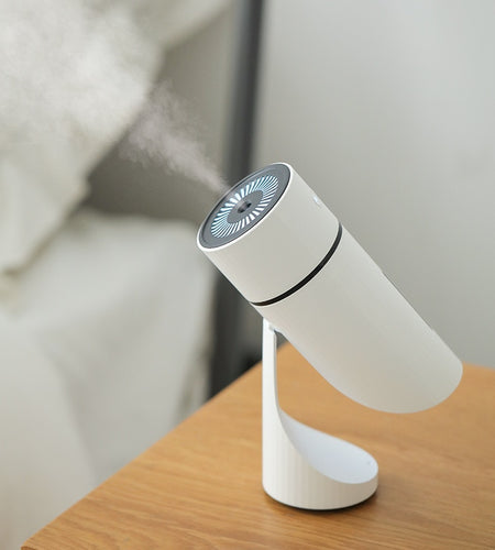 260ML Wireless Air Humidifier USB Aromatherapy Diffuser 1000Mah Rechargeable Battery Ultrasonic Cool Mist Maker Quiet Fogger