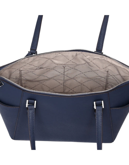 Load image into Gallery viewer, Michael Kors Charlotte Top Zip Tote MK Signature Shoulder Bag
