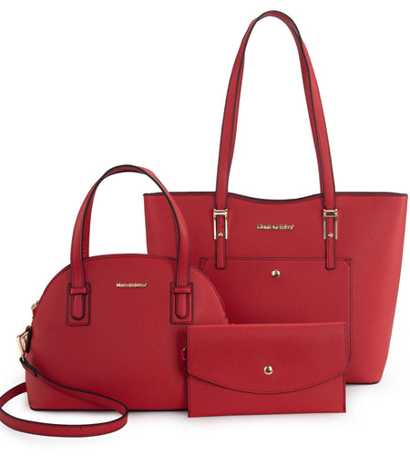 3PCS Purses Set for Women Tote Bag Handbag Wallet Set Shoulder Satchel Bags Crossbody Bags