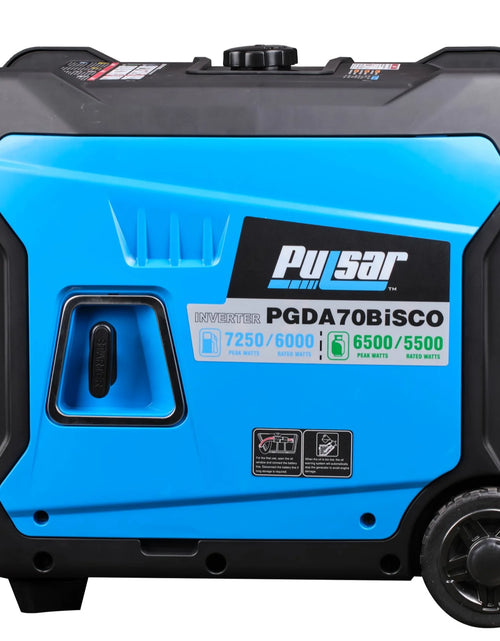 Load image into Gallery viewer, 7,250 Watt Super Quiet Dual Fuel Inverter Generator with CO Alert and Remote Start
