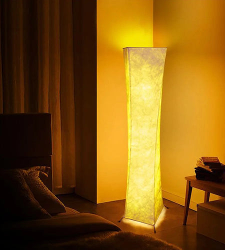 Soft Light Floor Lamp,Led Floor Lamp 59'' RGB Tall Lamps 7 Colors Changing Dimmable LED Bulbs Remote Control, Floor Lamp for Living Room,Bedroom