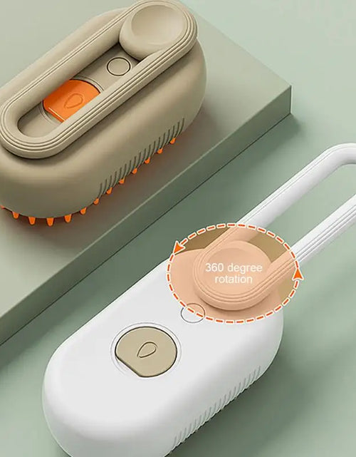 Load image into Gallery viewer, Cat Steam Brush Steamy Dog Brush 3 in 1 Electric Spray Cat Hair Brushes for Massage Pet Grooming Comb Hair Removal Combs
